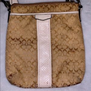 Coach over the shoulder purse